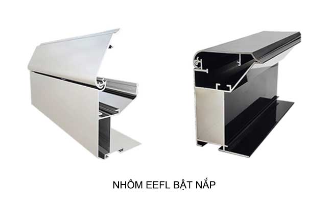 nhôm eefl nắp bật ngoài trời