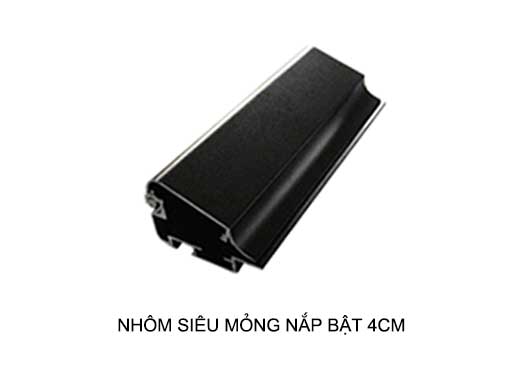 nhôm nắp bật 4cm