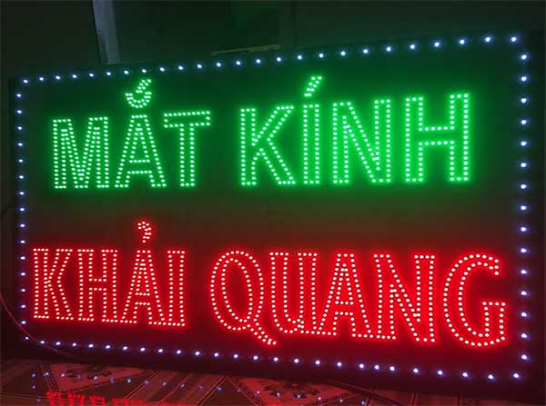 bảng hiệu quảng cáo led vẫy