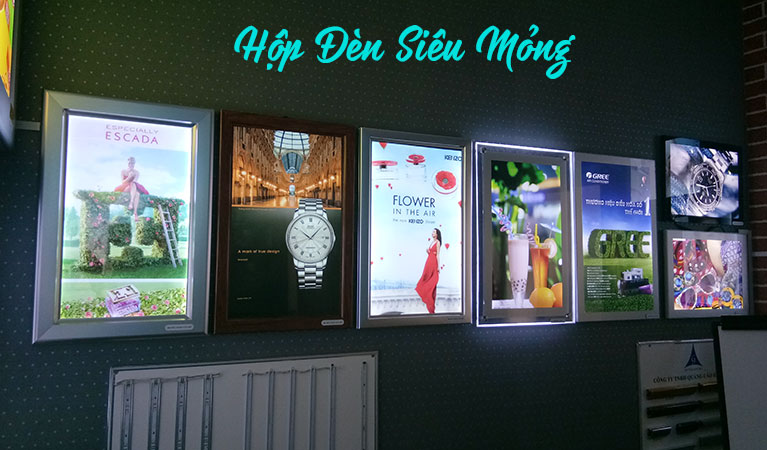 hộp đèn siêu mỏng