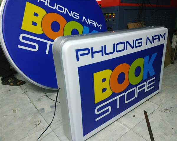 hộp đèn hút nổi hình chữ nhật
