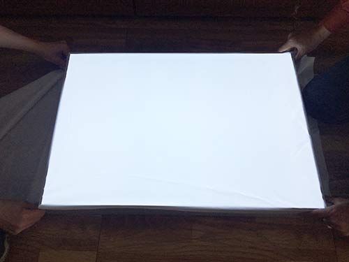 led thanh mfs 220v làm hộp đèn không viền