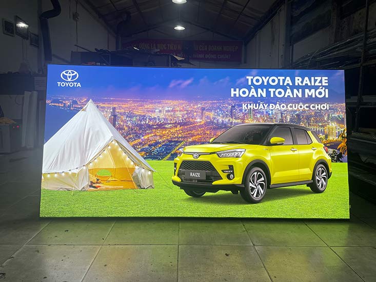 hộp đèn không viền nhét ron