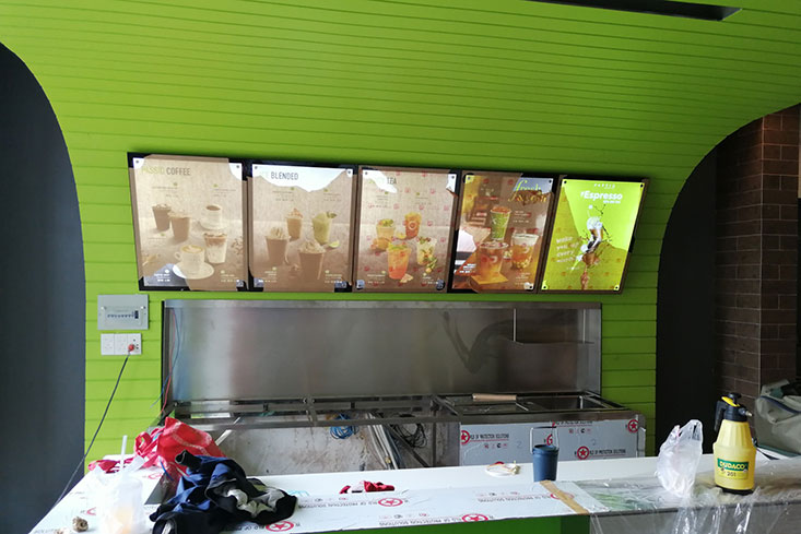 hộp đèn siêu mỏng nắp hít
