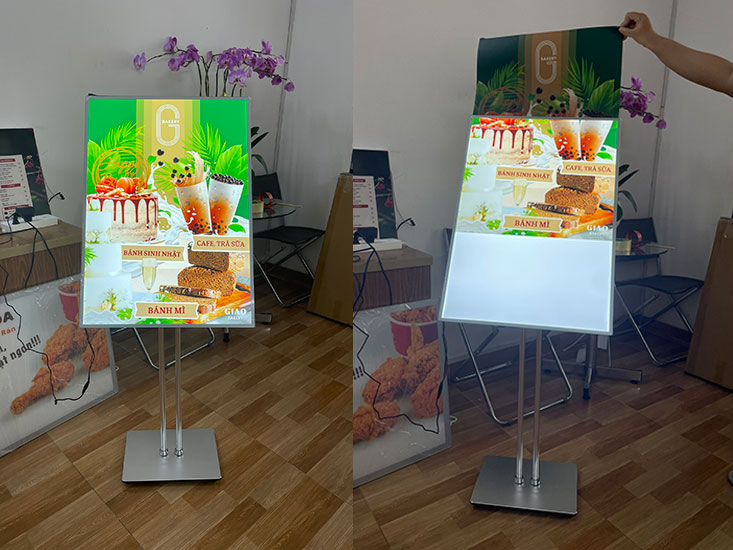 hộp đèn quảng cáo hot nhất 2023