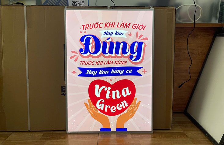 Khung tranh điện A1