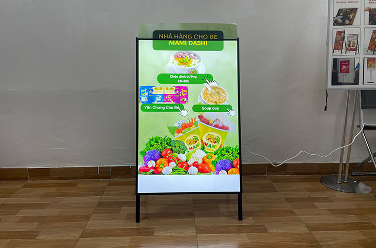 khung tranh điện chân đứng 60x90cm