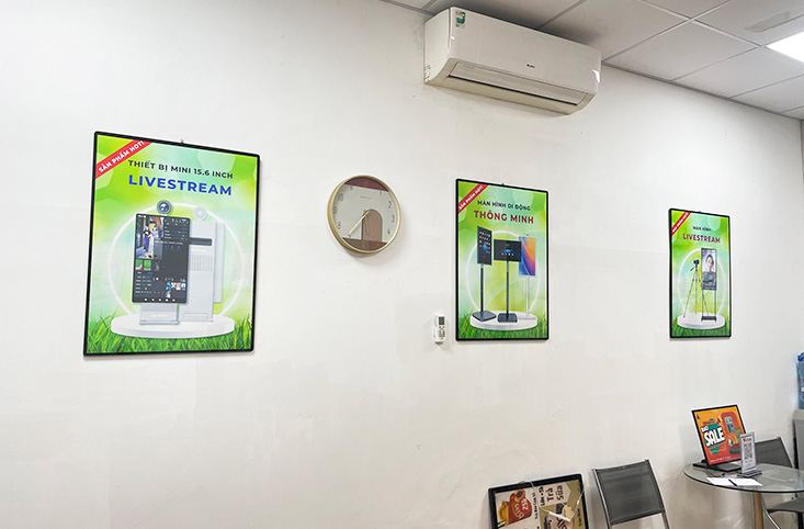 khung tranh viền mỏng siêu mỏng