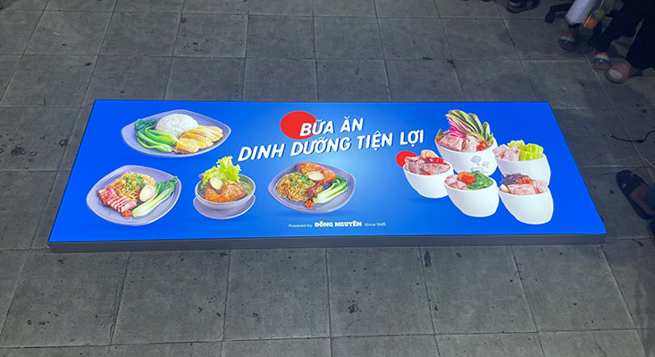 hộp đèn không viền