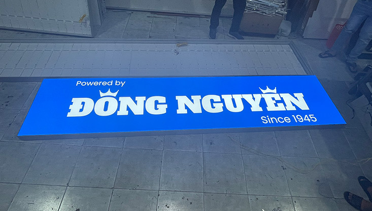 hộp đèn không viền